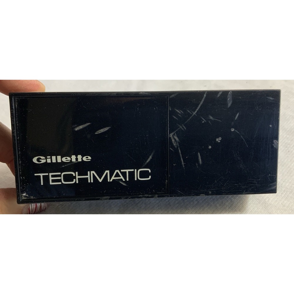 Vintage 1960's Gillette‎ Techmatic Razor With Case